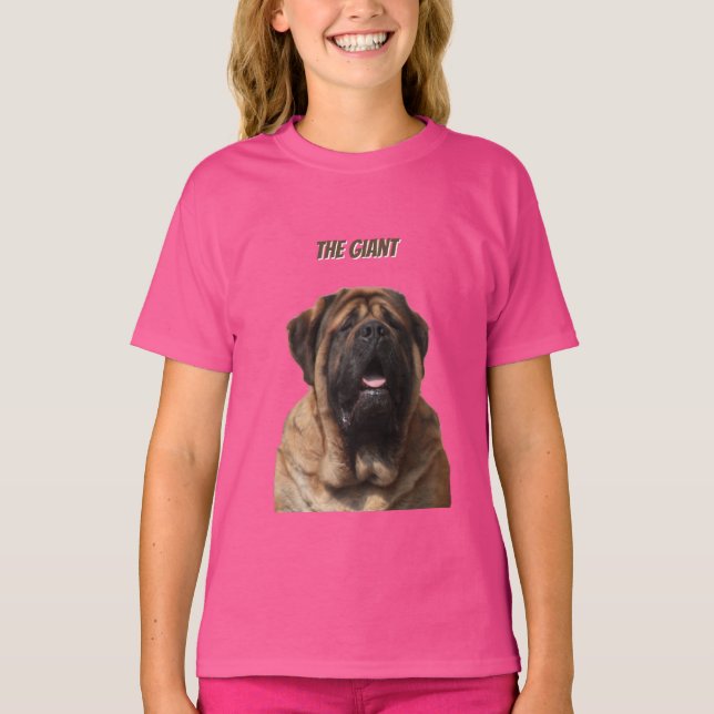 Camiseta Mastiff Férias Mastim Inglês (Frente)