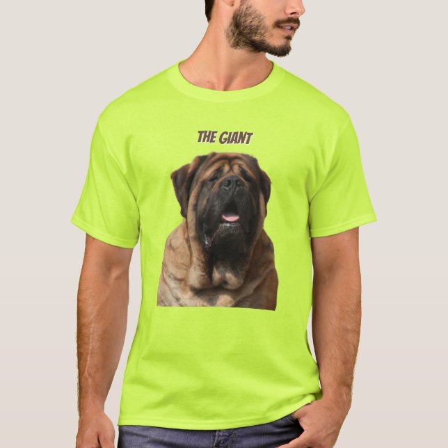 Camiseta Mastiff Férias Mastim Inglês (Frente)