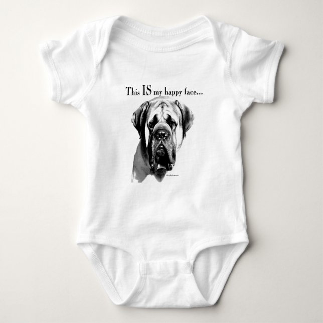 Camiseta Mastiff Happy Face (Frente)