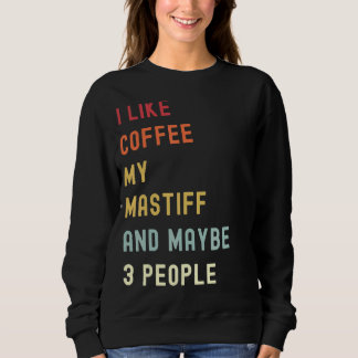 Camiseta Mastiff Retro Dog E Café