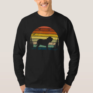 Camiseta Mastim Espanhol Vintage Retro Mãe Pai Cachorro