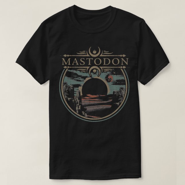 Camiseta Mastodon Horizon Premium (Frente do Design)