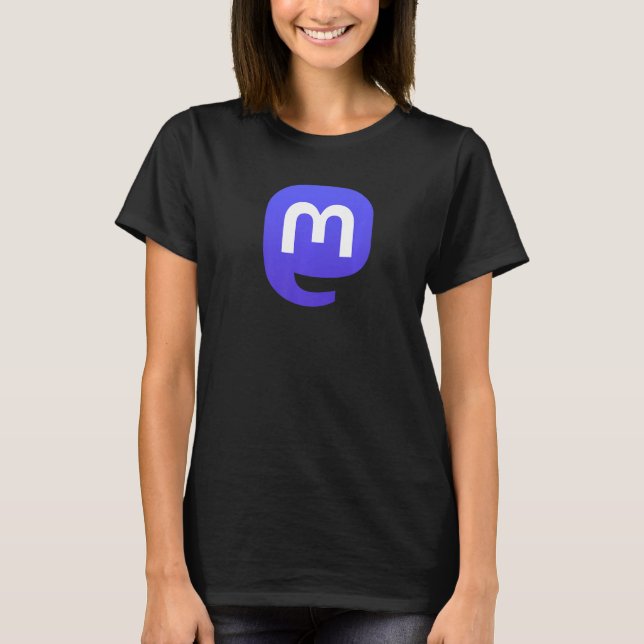 Camiseta Mastodon  Self Hosted Social Networking and Microb (Frente)