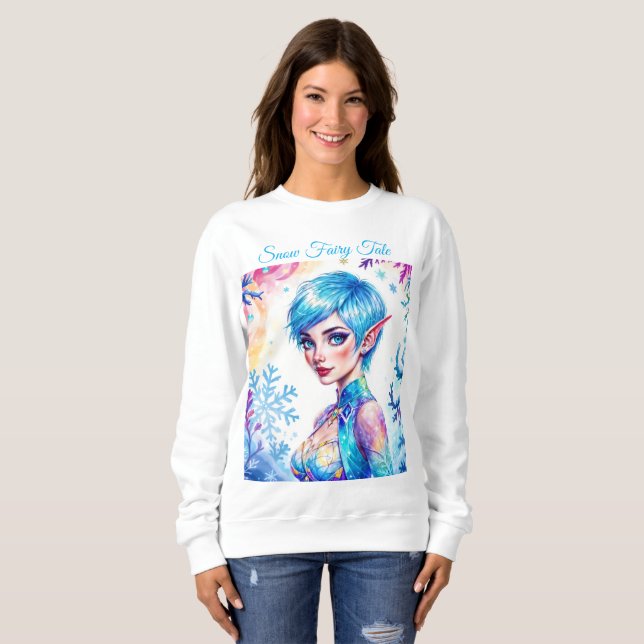 Camiseta Mata de gelo mágico e gelo da neve, conto de fadas (Frente Completa)