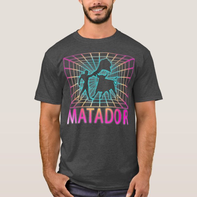Camiseta Matador Retro Bullcater Gift (Frente)