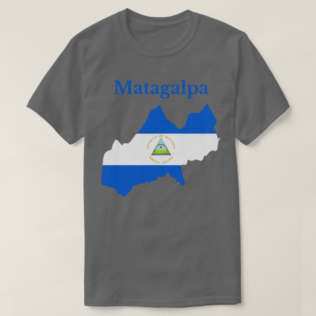 Camiseta Matagalpa - Nicarágua (Frente do Design)