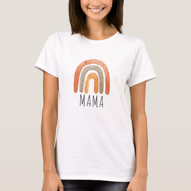 Camiseta Matança da Família Mama Boho Rainbow (Frente)