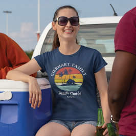 Camiseta Matança de Filha da Reunião da Família Beach Cruis