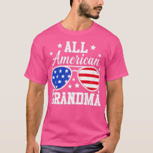 Camiseta Matança Familiar com a Avó Americana 4 de julho 