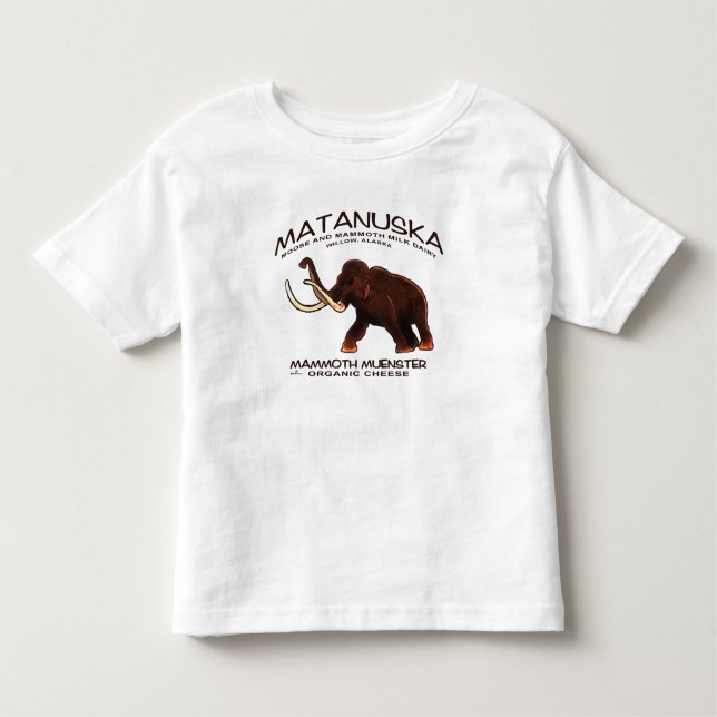 Camiseta Matanuska Mammoth Muenster Cheese (Frente)