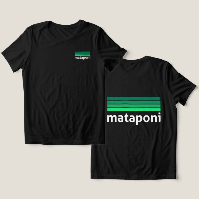 Camiseta Mataponi (Design Frente e Verso)