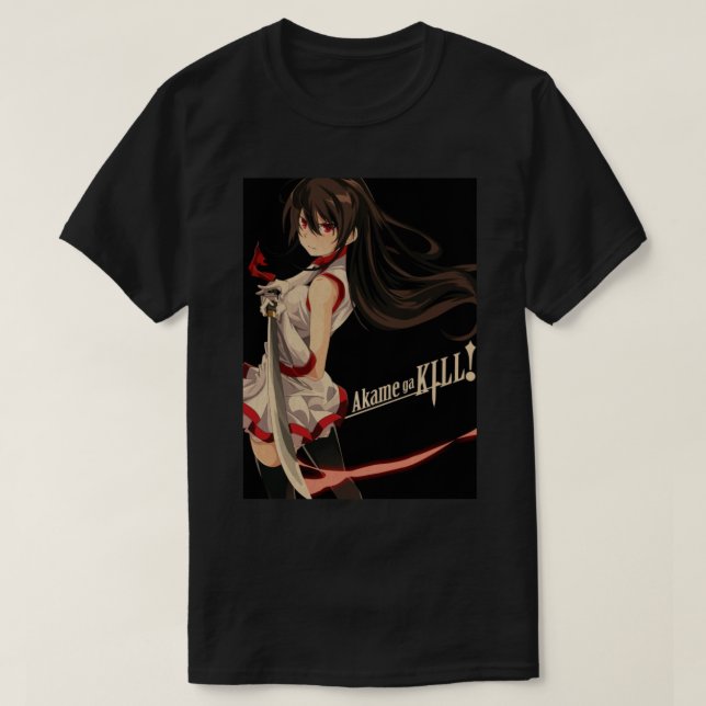 Camiseta Matar Akame ga 23 (Frente do Design)