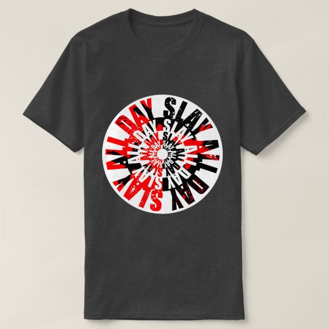 Camiseta Matar o Dia Todo (Frente do Design)