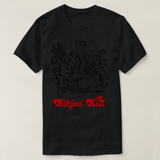 Camiseta Matar Punk Girl Design (Frente do Design)