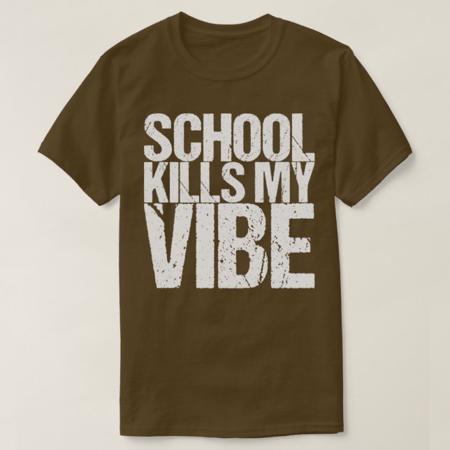 Camiseta Matares Escolares Meu Vibe (Frente do Design)