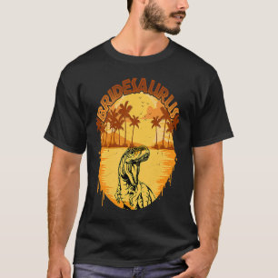 Camiseta Matc da Família Bridesaurus TRex Dinosaur Bride Sa