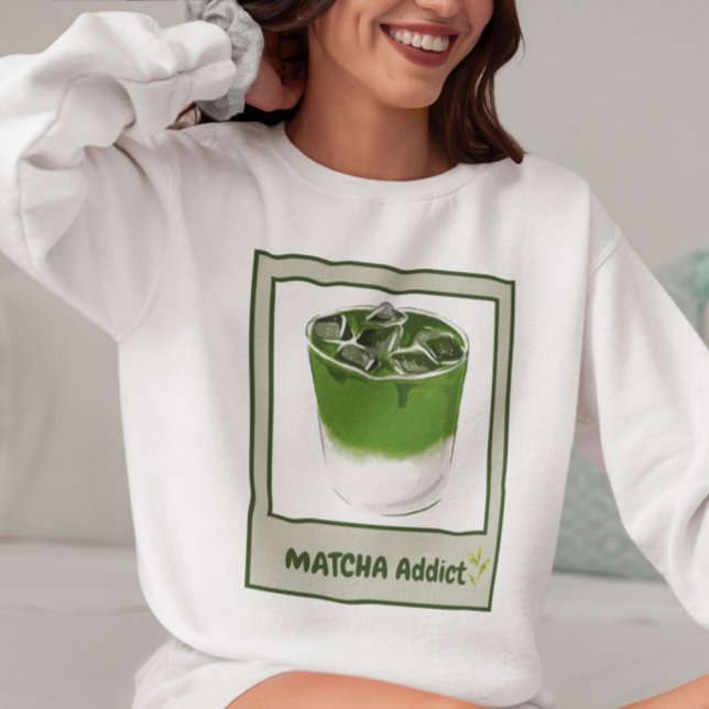 Camiseta Matcha Addict, Matcha (Criador carregado)