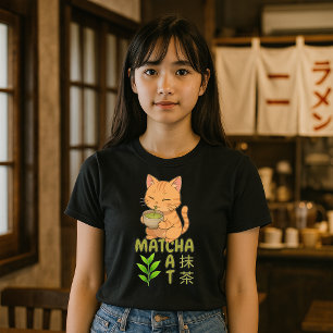 Camiseta Matcha Cat