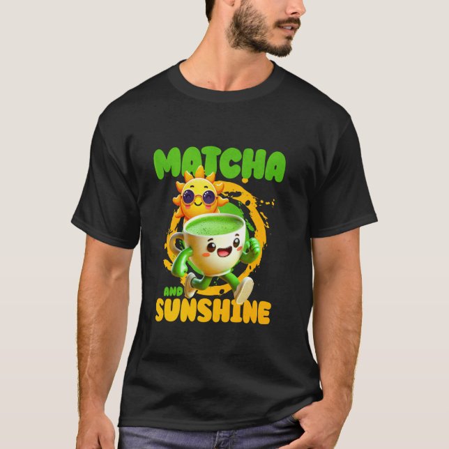 Camiseta Matcha E Sol (Frente)