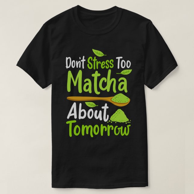 Camiseta Matcha Green Tea (Frente do Design)