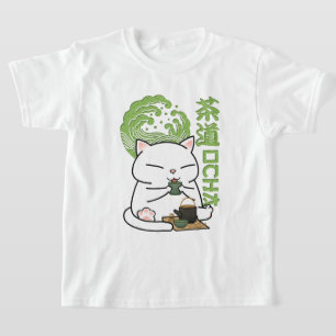 Camiseta Matcha Green Tea Cat
