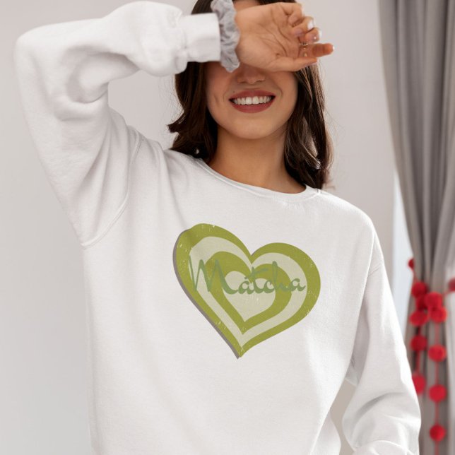 Camiseta Matcha Green Tea Personalizated Sweatshirt (Criador carregado)