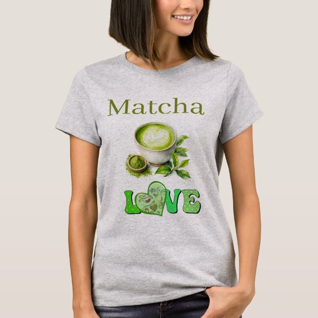 Camiseta Matcha Love (Frente)