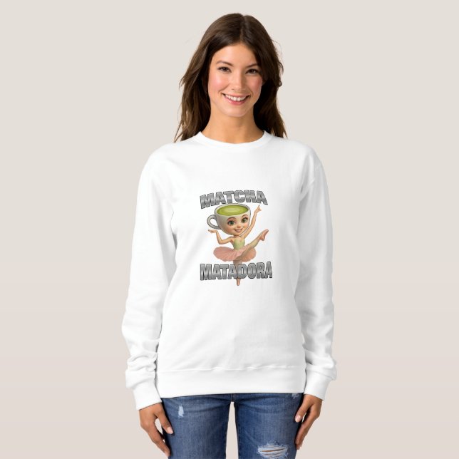 Camiseta Matcha Matadora Grace Conhece Energia Verde (Frente Completa)