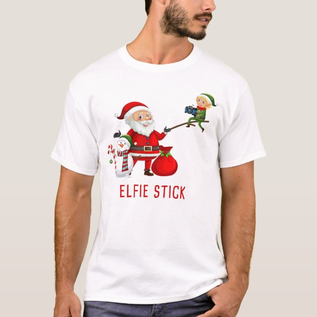 Camiseta Matching Family Christmas 2022 - Papais noeis Elfi (Frente)