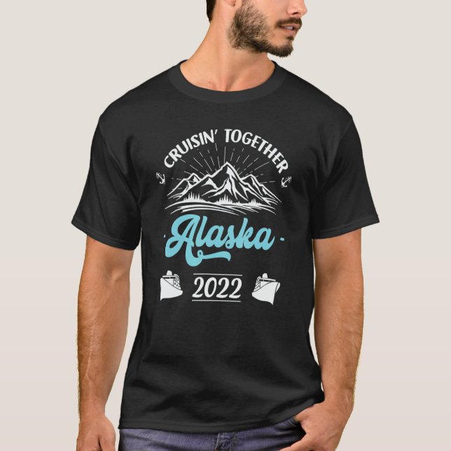 Camiseta Matching Family Friends Alaska Cruise Trip 2022 (Frente)