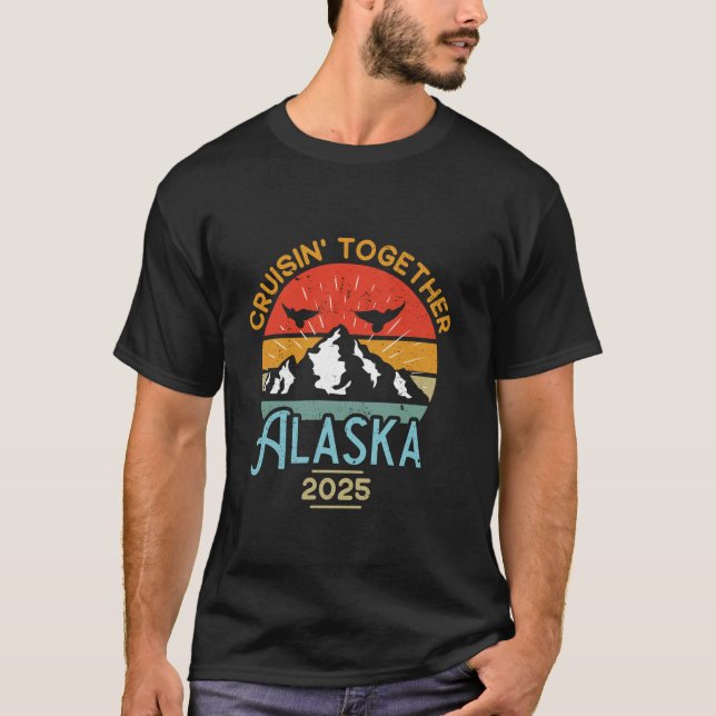 Camiseta Matching Family Friends and Group Alaska Cruise 20 (Frente)