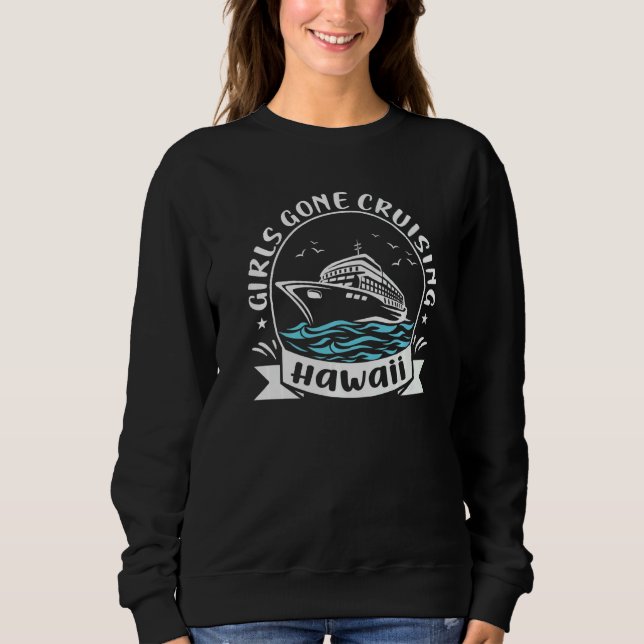 Camiseta Matching Hawaii Cruise Trip Girls Gone Cruising  1 (Frente)
