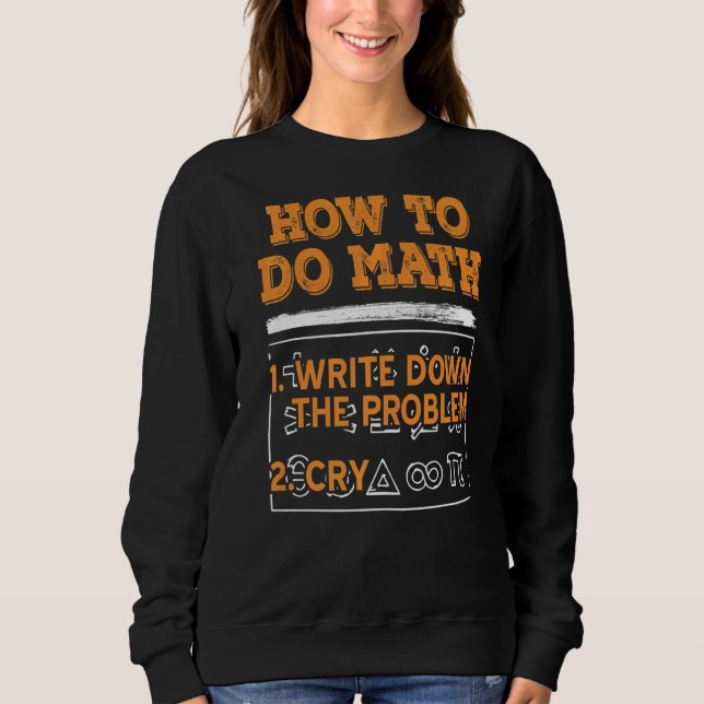 Camiseta Matemática Como Fazer Matemática Presente (Frente)