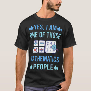 Camiseta Matemática das Pessoas