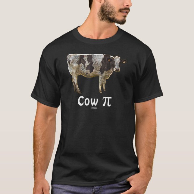 Camiseta Matemática de Merda de Vaca (Frente)