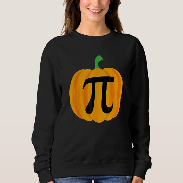 Camiseta Matemática de Torta de Abóbora   Dia das Bruxas Di (Frente)