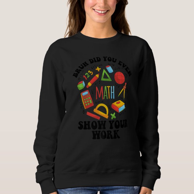 Camiseta Matemática de Volta às Aulas Cara Você Chegou a Mo (Frente)