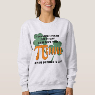 Camiseta Matemática do Dia de São Patrício Humor Pi Day