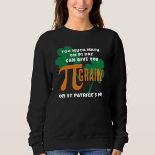 Camiseta Matemática do Dia do Píi do Humor Dia de São Patrí