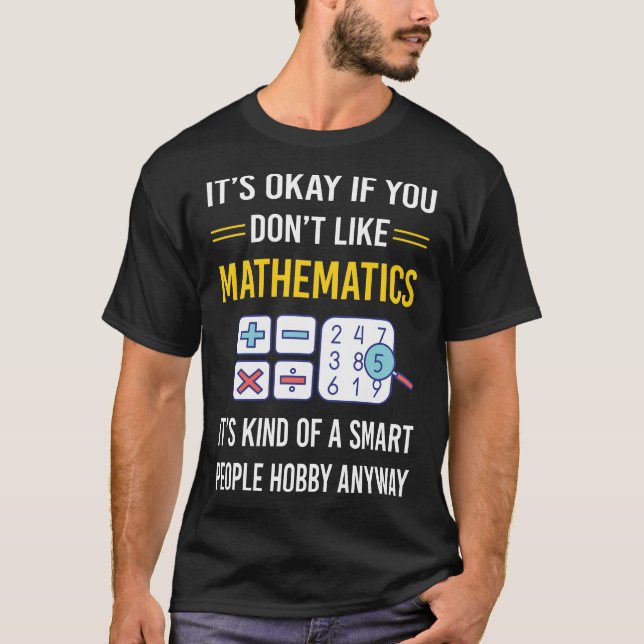 Camiseta Matemática do Smart Pessoas Matemática (Frente)