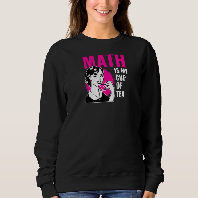 Camiseta Matemática É A Minha Xícara De Professora De Matem (Frente)