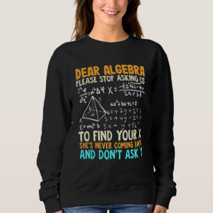 Camiseta Matemática E Álgebra E Humor Matemático
