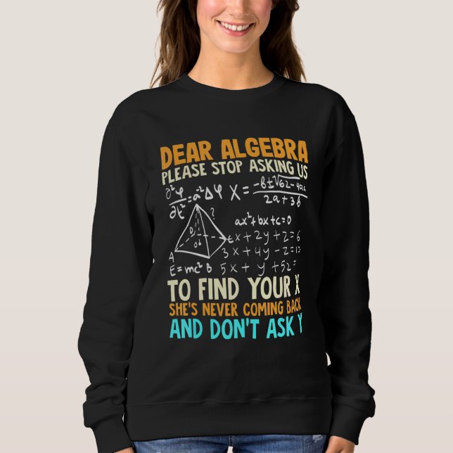 Camiseta Matemática E Álgebra E Humor Matemático (Frente)
