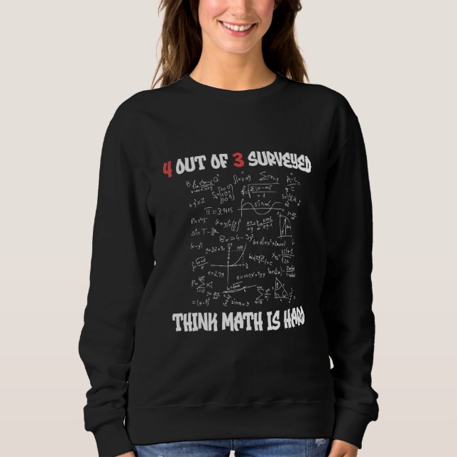 Camiseta Matemática é Duro Engraçado Professor de Matemátic (Frente)