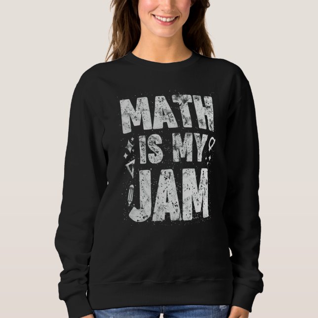 Camiseta Matemática É Meu Professor De Matemática Jam (Frente)