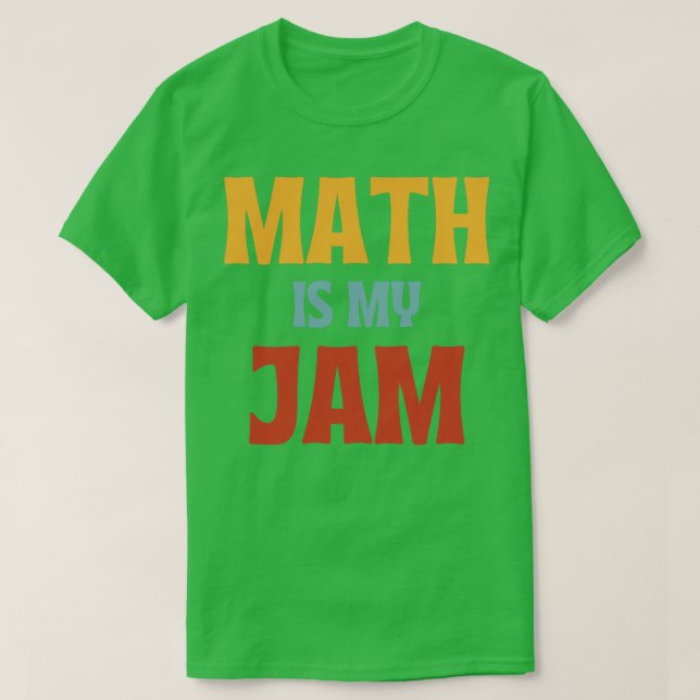 Camiseta Matemática É O Meu Emperramento De Volta À Escola (Frente do Design)