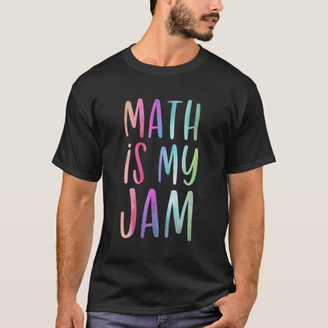 Camiseta Matemática É O Meu Ensino Matemático De Matemática (Frente)