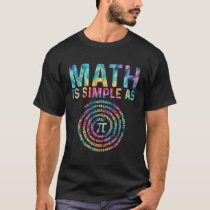 Camiseta Matemática é simples como Pi Pi Happy Pi Day