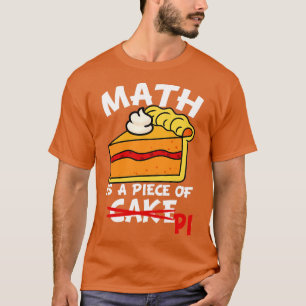 Camiseta Matemática É Um Pedaço De Amor De Pi Professora De