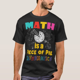 Camiseta Matemática É Um Pedaço De Crianças De Pi-Day Da Ma